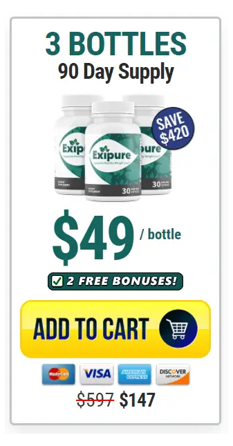 Exipure Pricing 2
